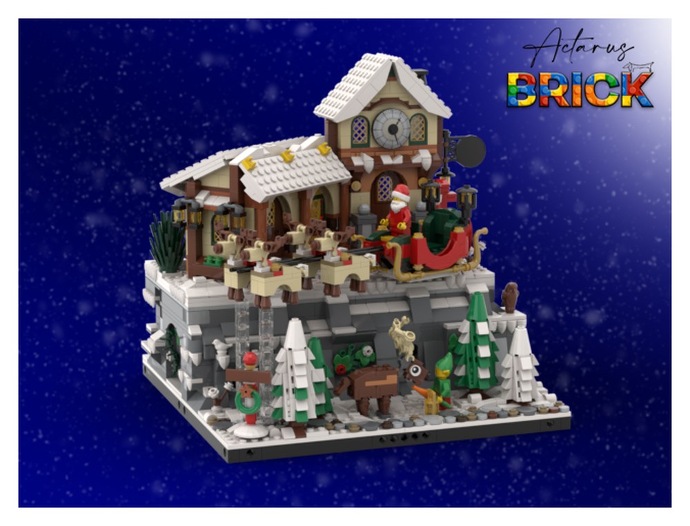 Lego Workshop for Elf Winter Village