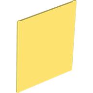 Lego Glass for Frame 1 x 6 x 6 / Bright Light Yellow