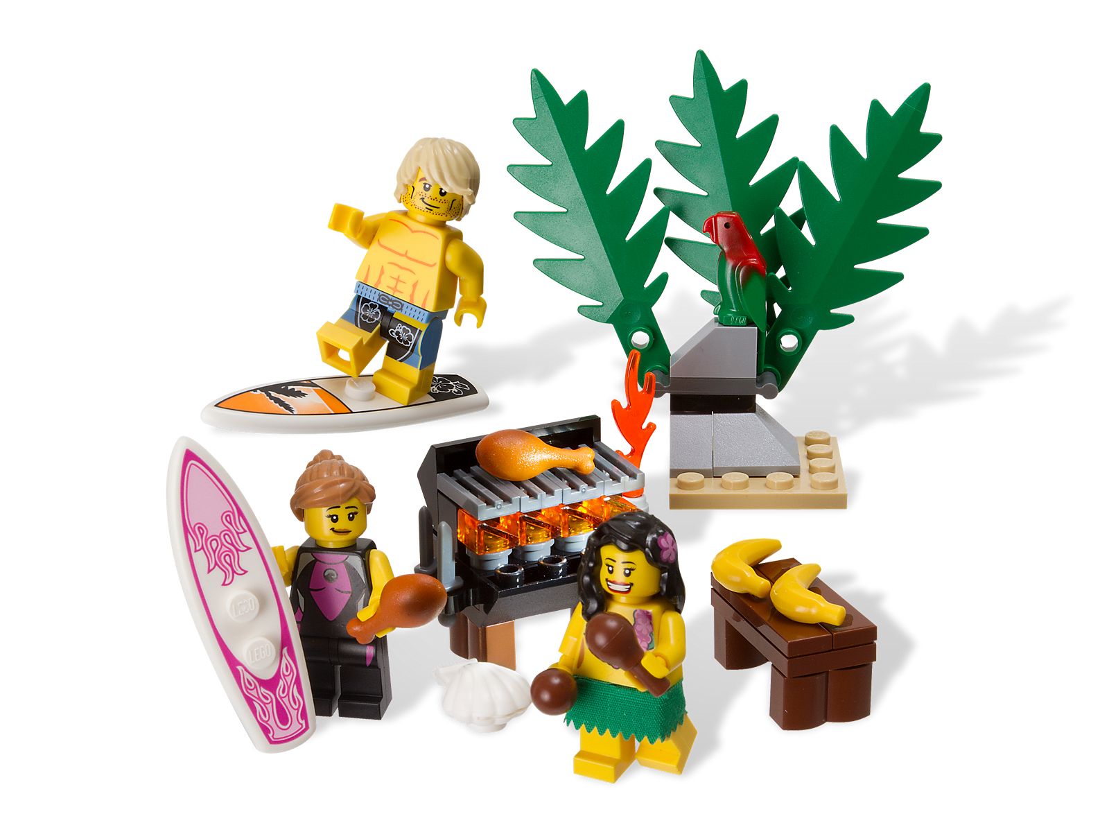 Lego Minifigure Beach Accessory Pack