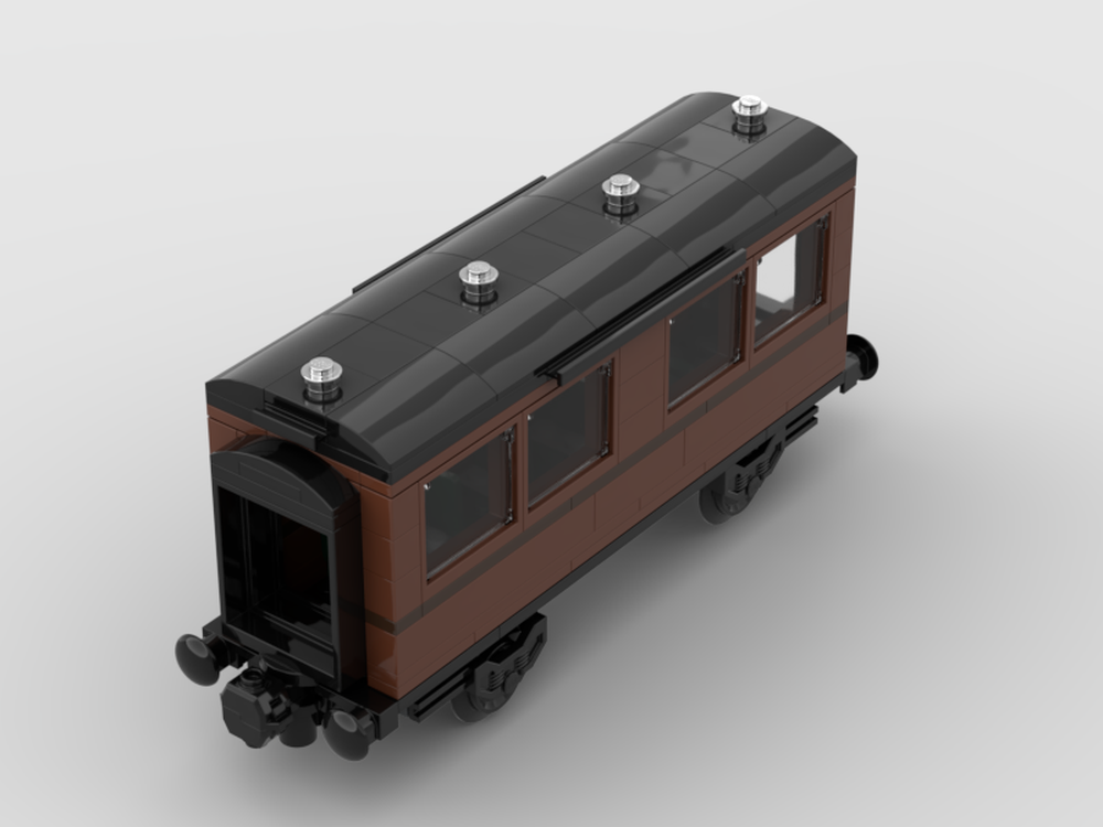 Lego western train car