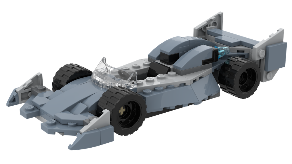 Lego Speed Racer (2008) Grey Ghost Fumée