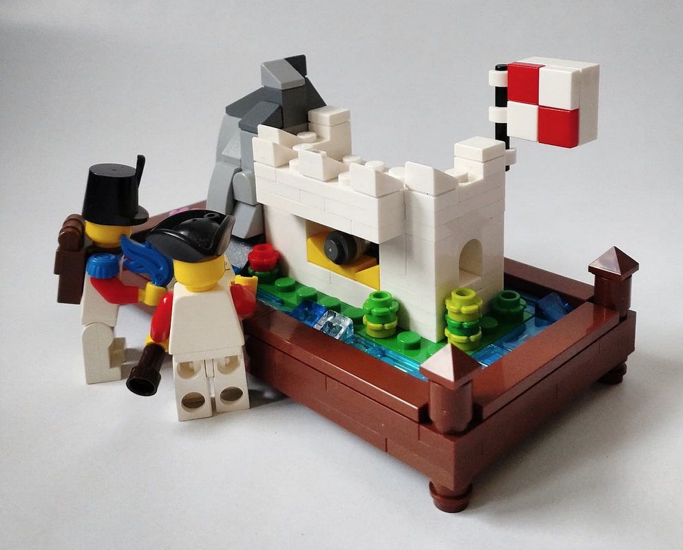 Lego 6266 Cannon Cove Miniature