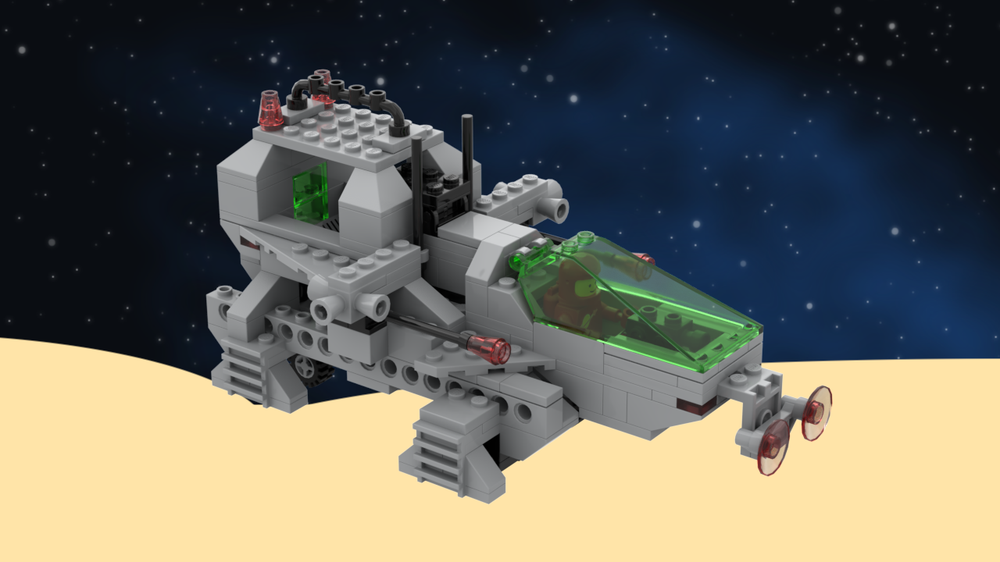 Lego Classic Space Reimagined: Modular Space Transport 6892