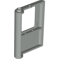 Lego Door 1 x 4 x 5 Train Right / Light Gray