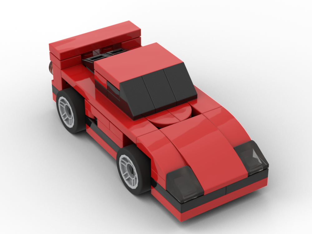 Lego F40 (4-stud wide)