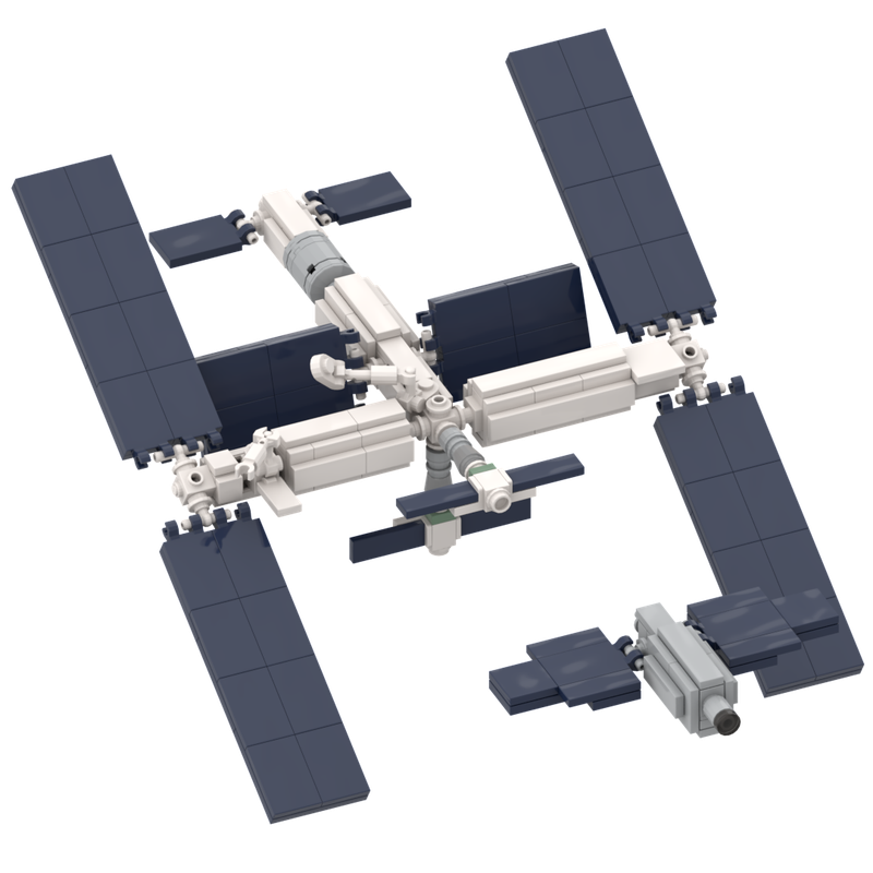 Lego Tiangong (1:220 scale - as ISS)