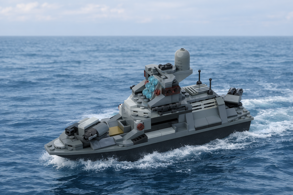 Lego Patrol Gunship