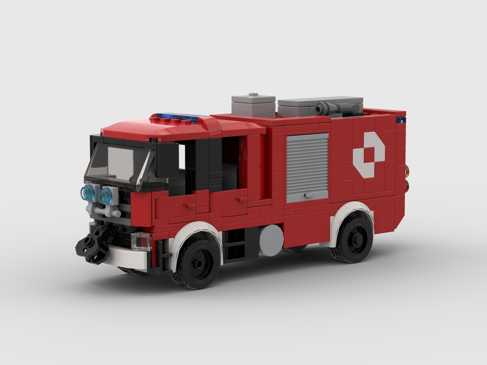 Lego Scania P450 4x4 Heavy Fire Engine