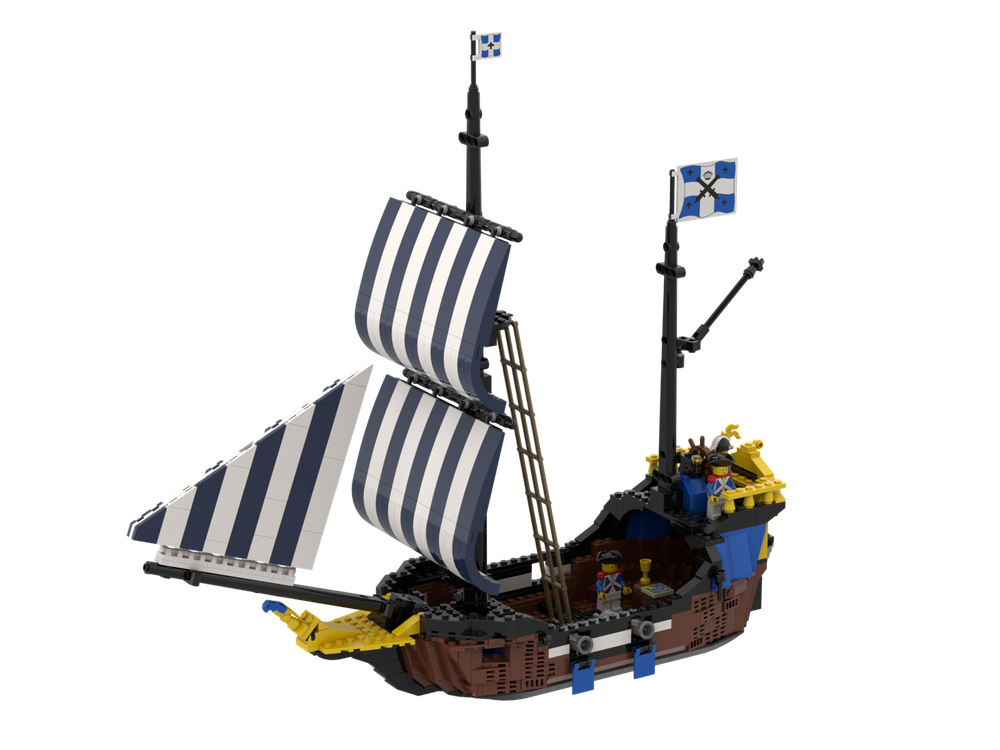 Lego 6274 - Carribean Clipper remake