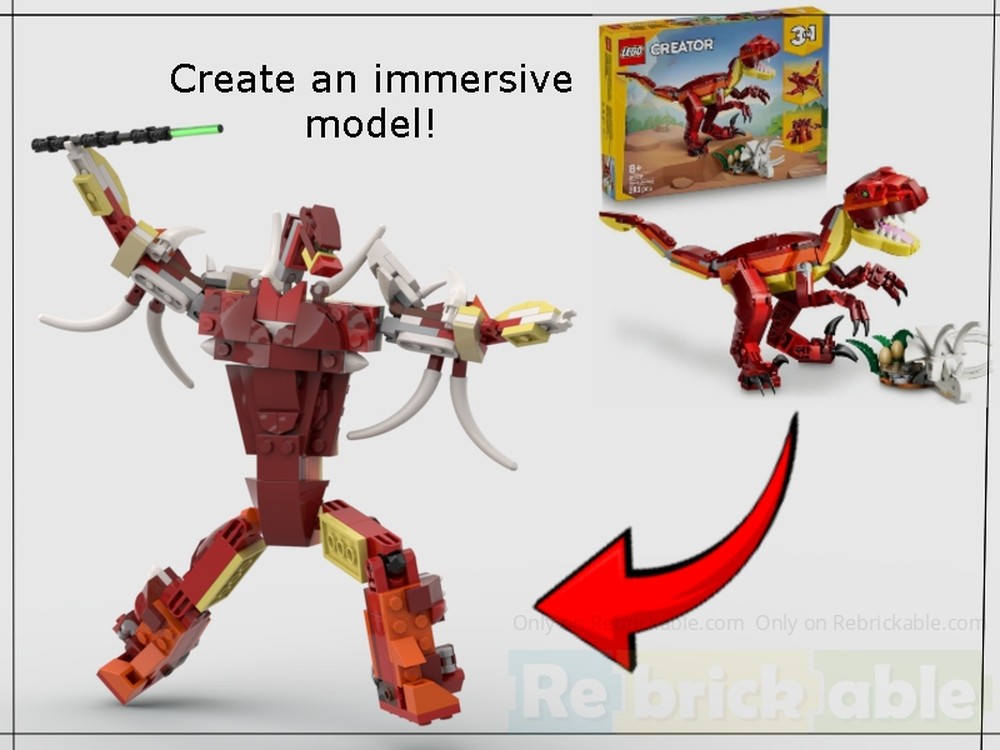 Lego Bone Warrior