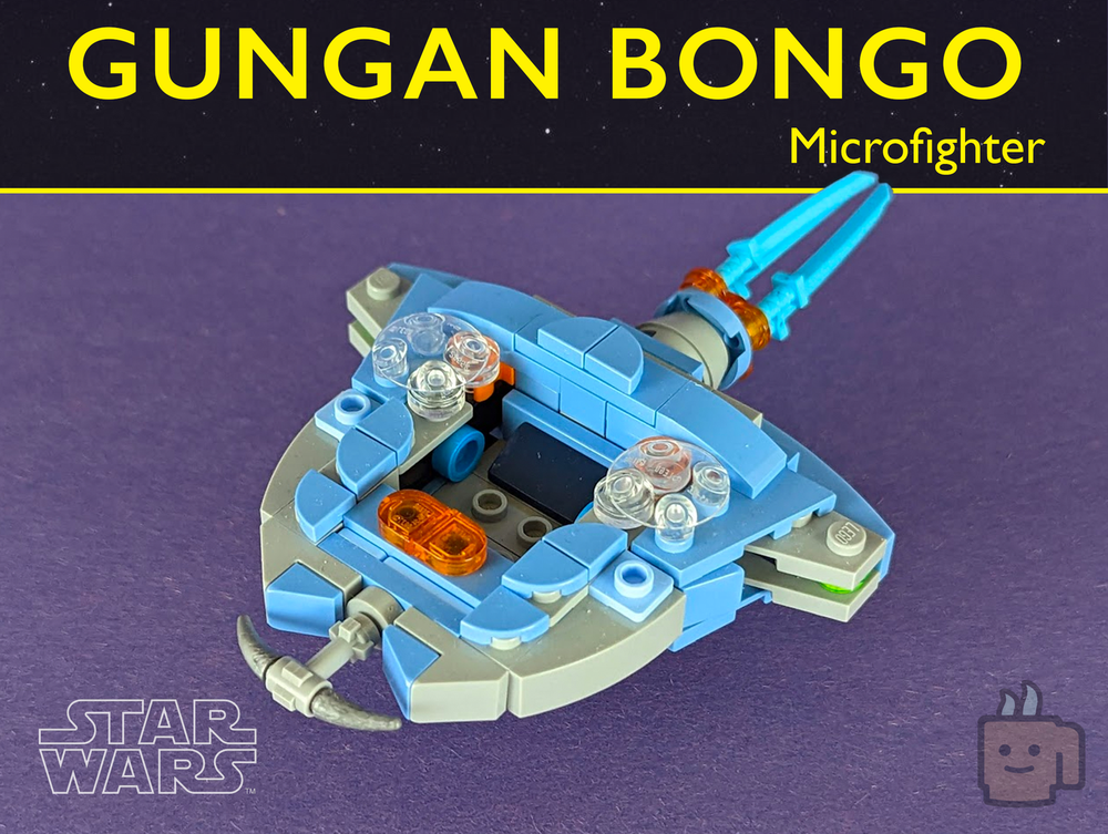 Lego Gungan Bongo Microfighter