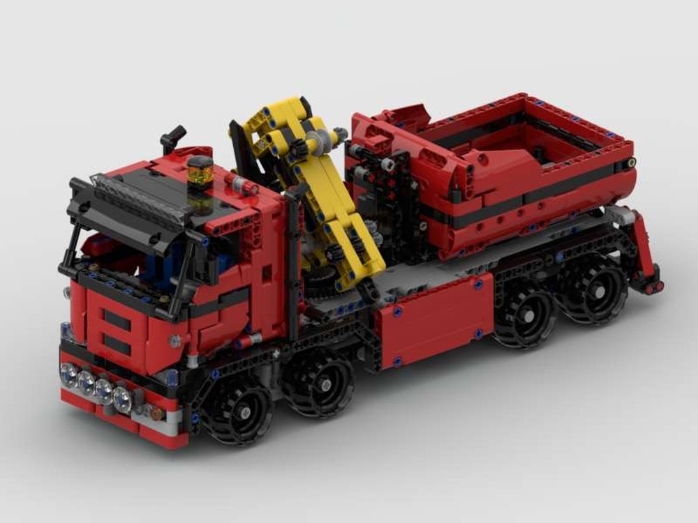 Lego Mini Crane Container Truck