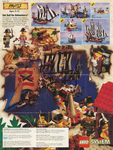 Lego 1993 Mini Pirates US (114317-US)
