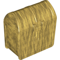 Lego Duplo Treasure Chest 2 x 4 x 3 / Reddish Gold