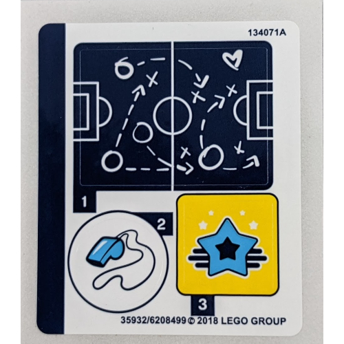 Lego Sticker Sheet for Set 41330-1 / [No Color/Any Color]