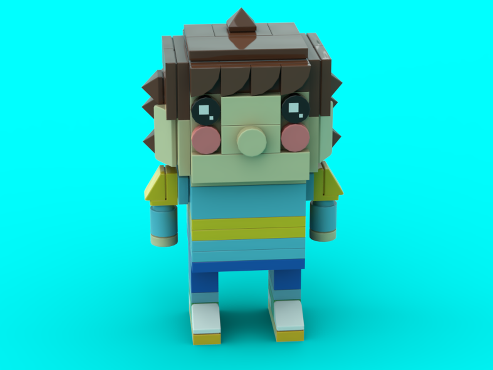 Lego Horrid Henry (Custom Brickheadz OC)