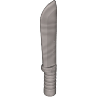 Lego Weapon Sword / Machete / Flat Silver