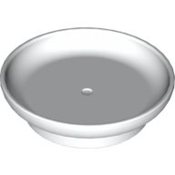 Lego Duplo Dish / White