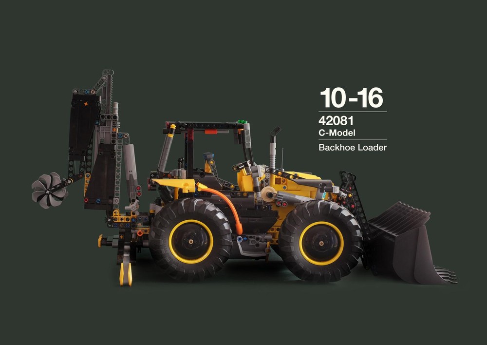 Lego 42081 - Backhoe Loader