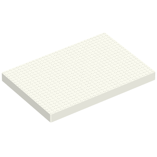 Lego BYGGLEK Lid, 22 x 32 x 2 / White