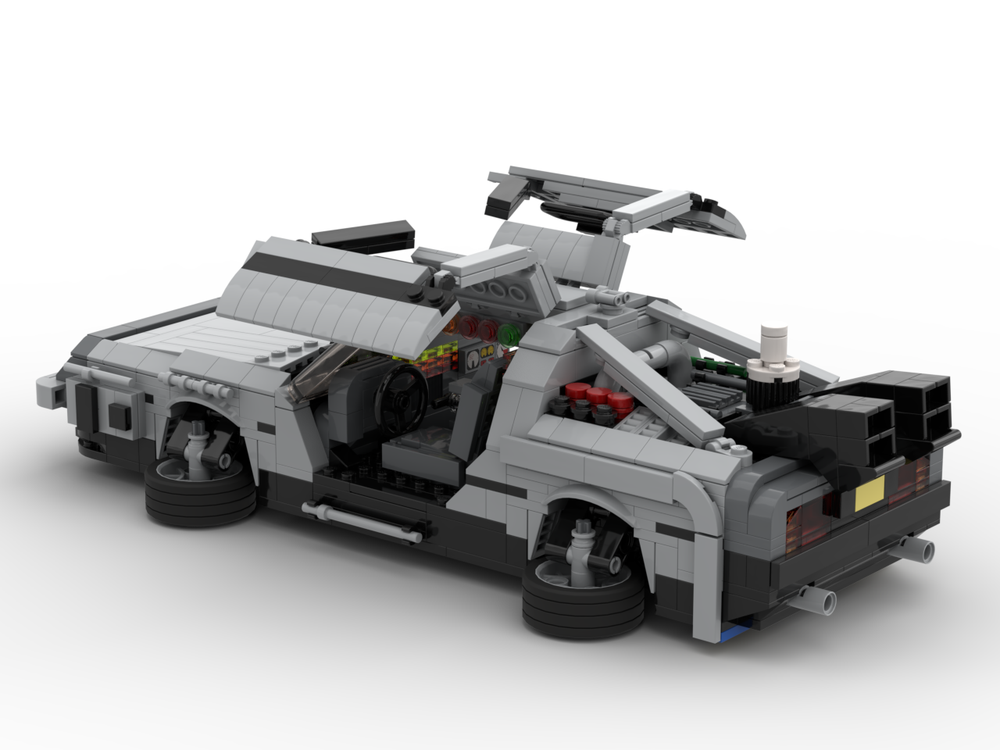 Lego DeLorean Time Machine from Back To The Future