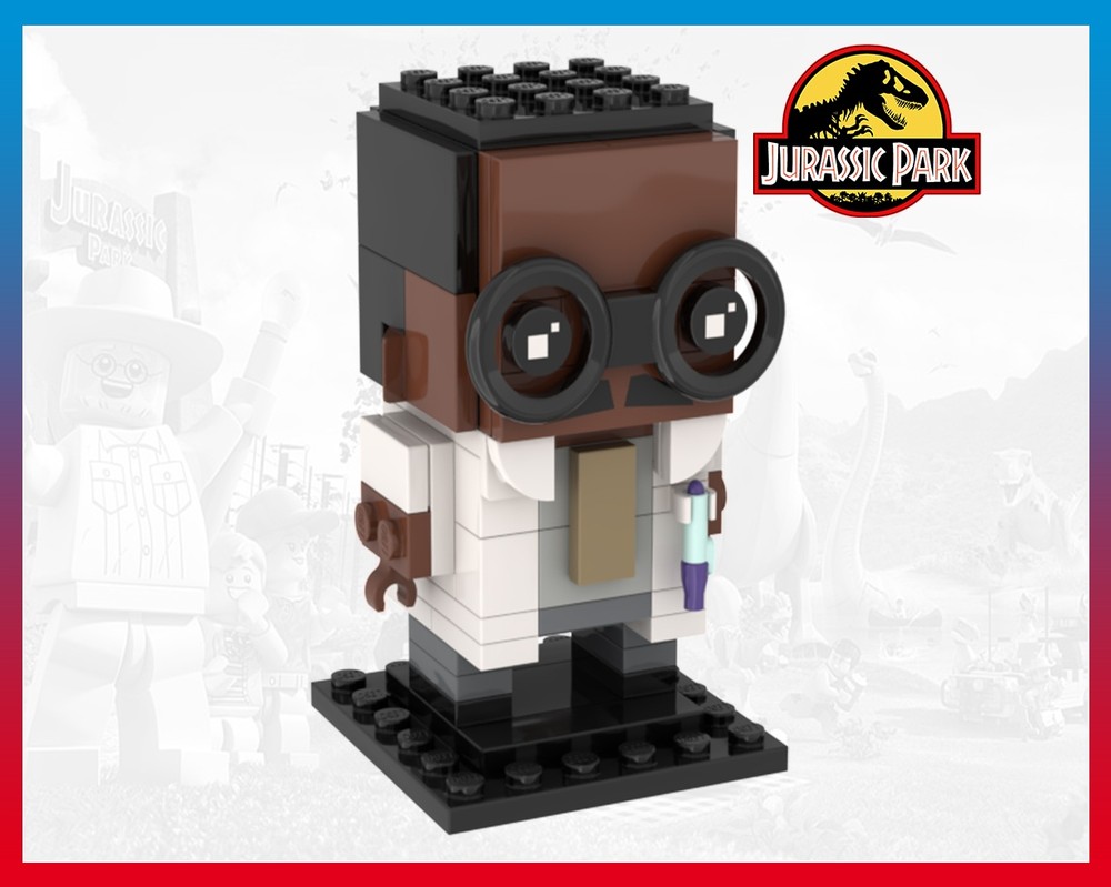 Lego Jurassic Park Brickheadz - Ray Arnold