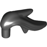 Lego Headwear Accessory Plume / Feather / Ponytail / Black
