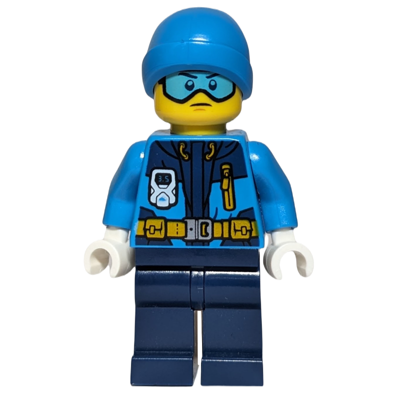Lego Arctic Explorer, Beanie Hat, Printed Goggles