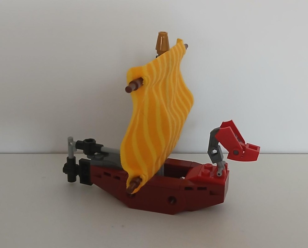 Lego Drakkar for 26243 four plus version