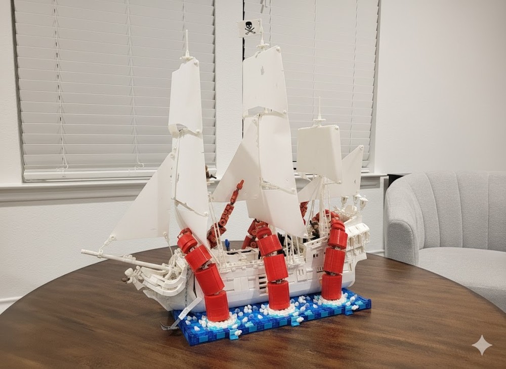 Lego 10365: Kraken Attack Display