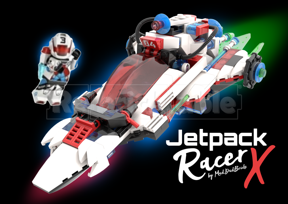 Lego Jetpack Racer X