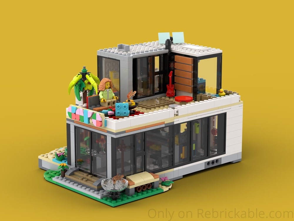 Lego MOC - 31153: Modern Café