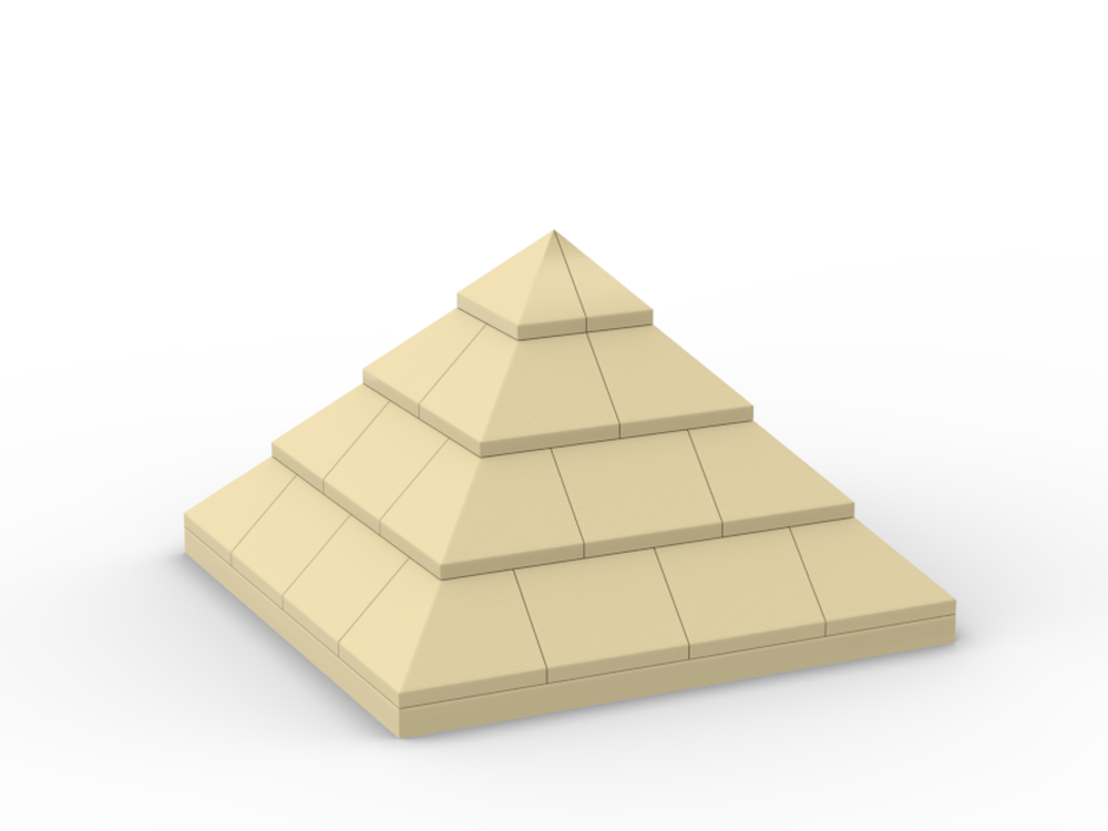 Lego mini pyramid