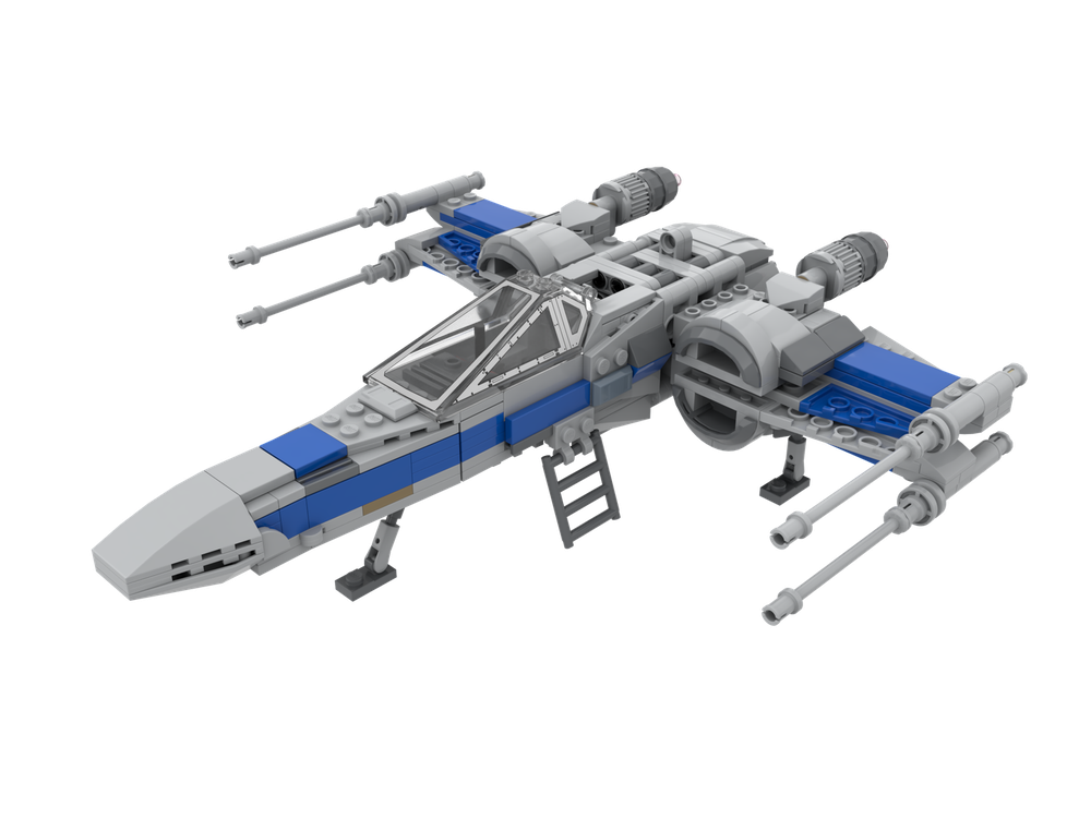 Lego Resistance X Fighter: Blue