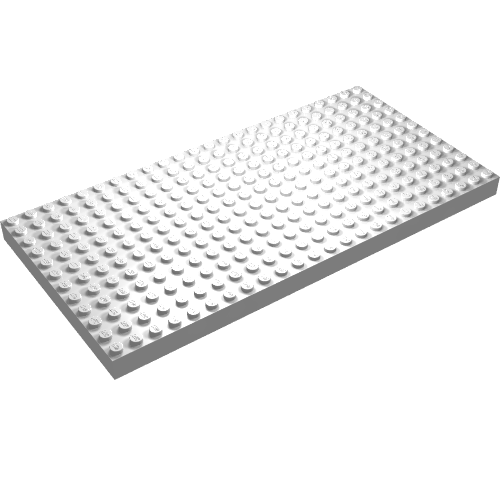 Lego Brick 12 x 24 / White