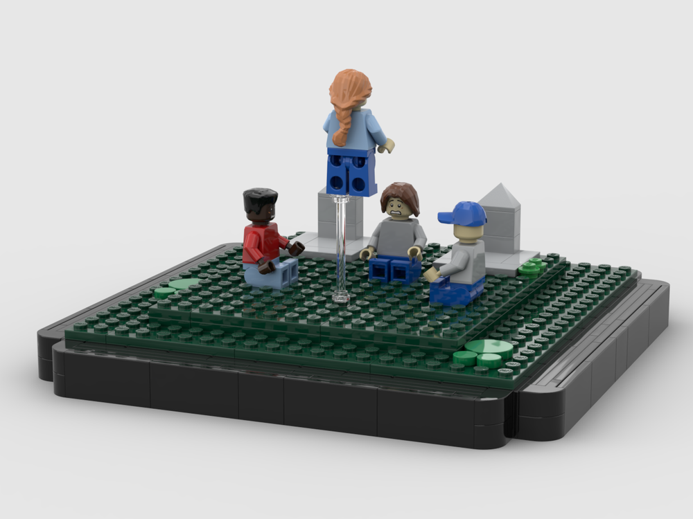 Lego Stranger Things - GraveYard Scene