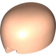 Lego Brick Round Dome 3 x 2 1/2 x 2 (Mario Nose) / Light Nougat