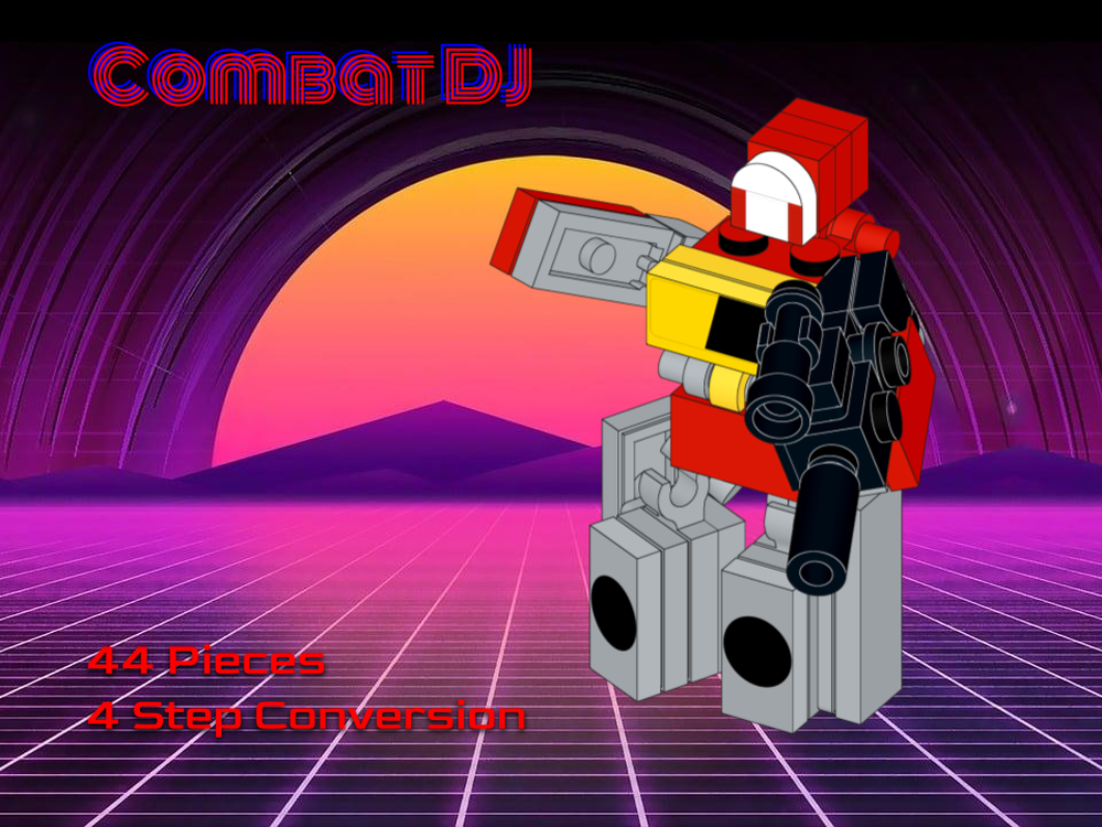 Lego Combat DJ AKA Blaster