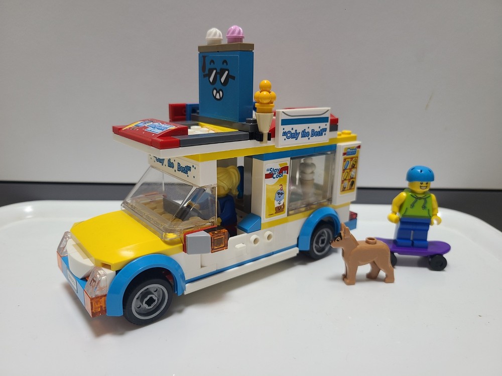 Lego (Lego 60253) moc icecream truck