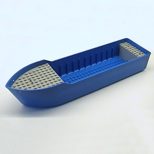 Lego Boat 38 x 10 x 5 2/3 [Complete Assembly] / Blue
