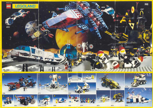 Lego 1989 Mini Space European (108483-EU)