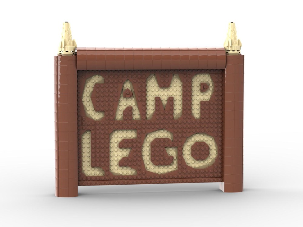 Lego Camp Lego Sign