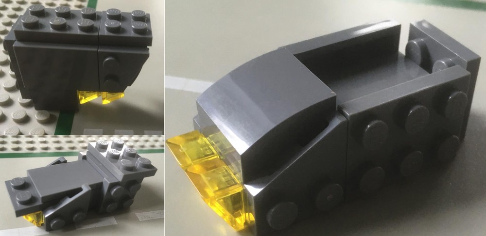 Lego 3 in 1 micro flatbed/sign/rover