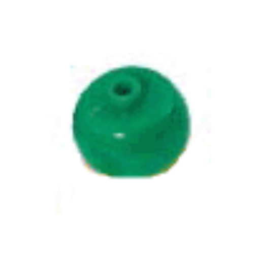 Lego Pen Bead, Round Orb / Green