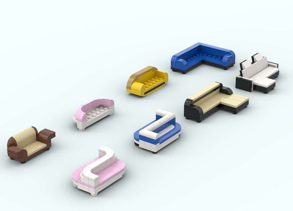Lego Sofa Collection 3 : The Last One