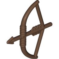 Lego Weapon Bow and Arrow [Large] / Brown