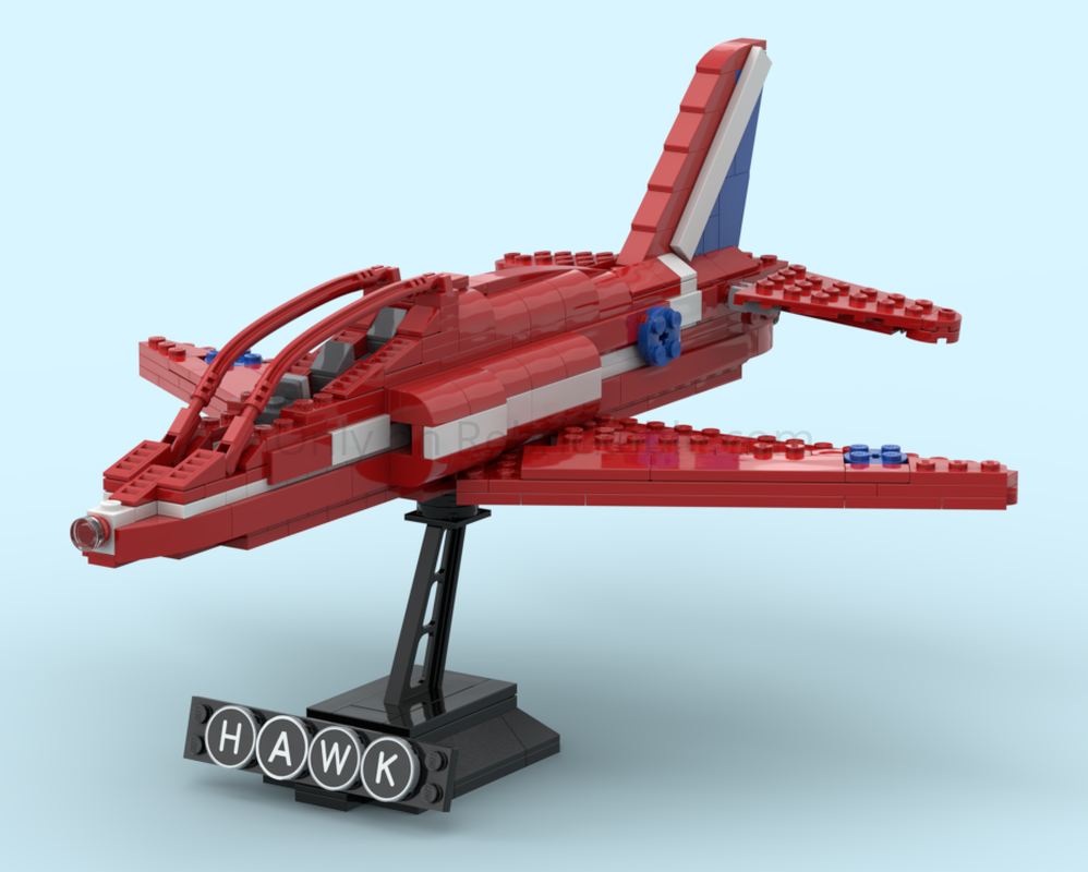 Lego BAE Hawk T1 RAF Red Arrows