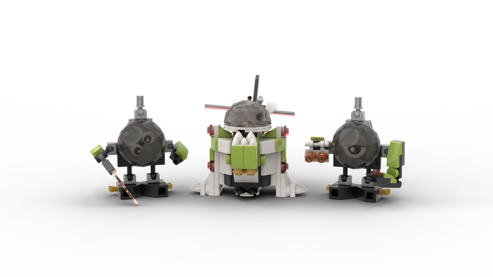 Lego N31L, Buzzer & MC | Mixels Orbiton Max #6