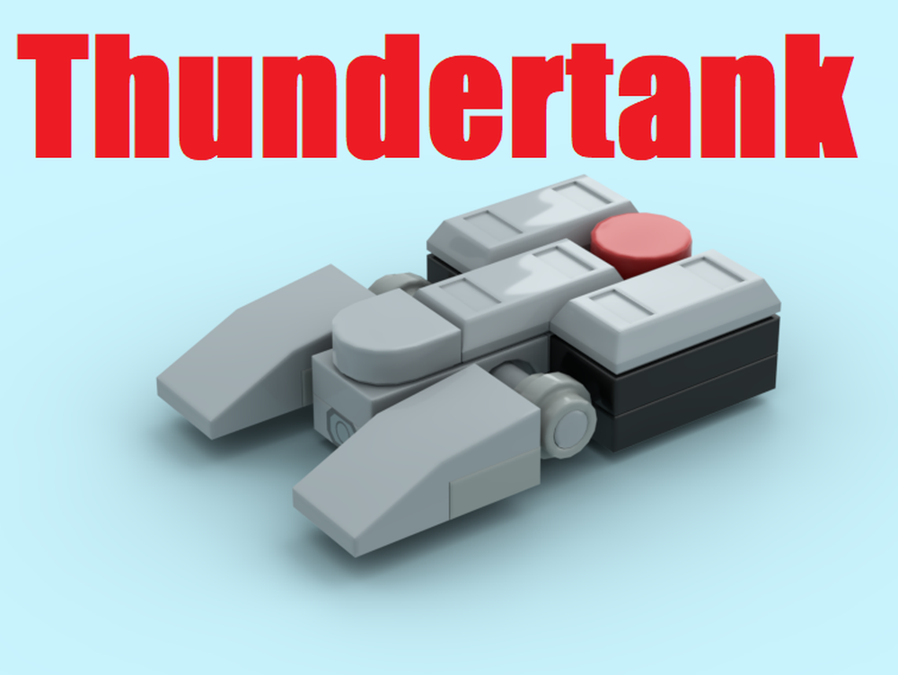 Lego Mico scale Thundertank, Thundercats