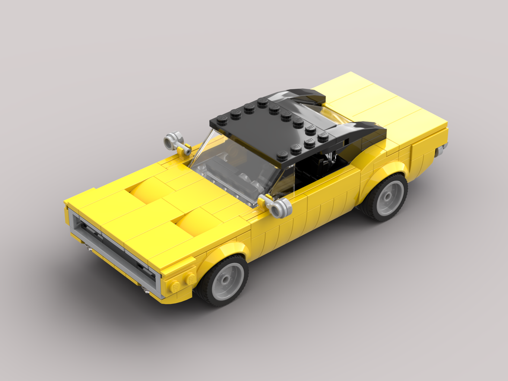 Lego '68 YELLOW CHARGER